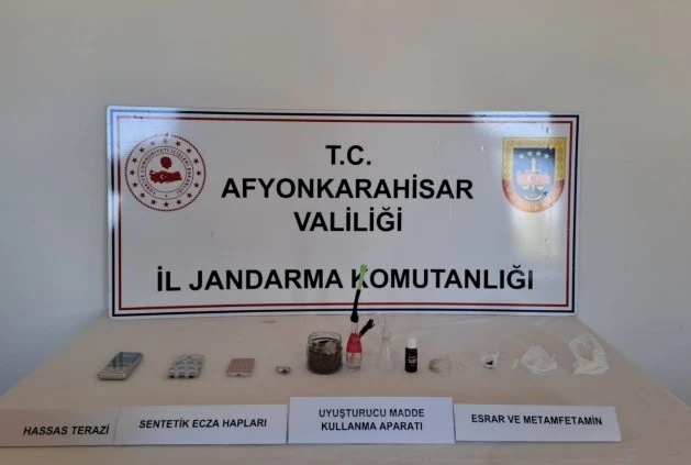 Jandarmadan uyuşturucu baskını, 1 kişi gözaltına alındı
