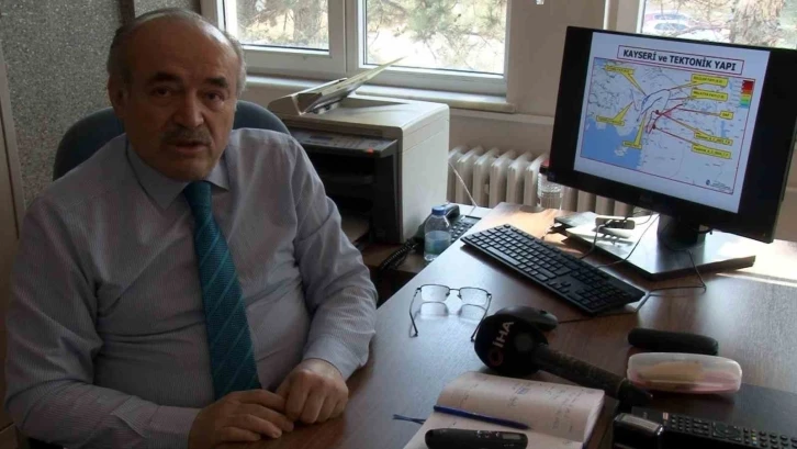 Jeoloji Mühendisi Evsen: "Kayseri’deki küçük ölçekli depremlerden korkmamak gerek"
