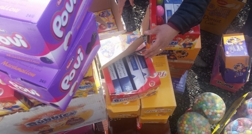 Kars’ta 3 bin paket kaçak sigara ele geçirildi