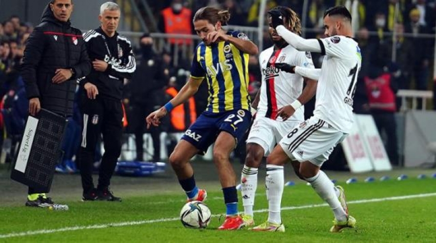 Fenerbahçe ile Beşiktaş arasındaki gol düellosundan kazanan çıkmadı