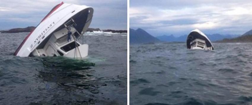 Balina seyir teknesi battı: 4 ölü