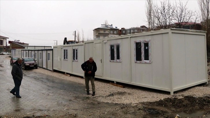 Kahramanmaraş Göksun'da esnaf için konteyner iş yerleri kuruluyor