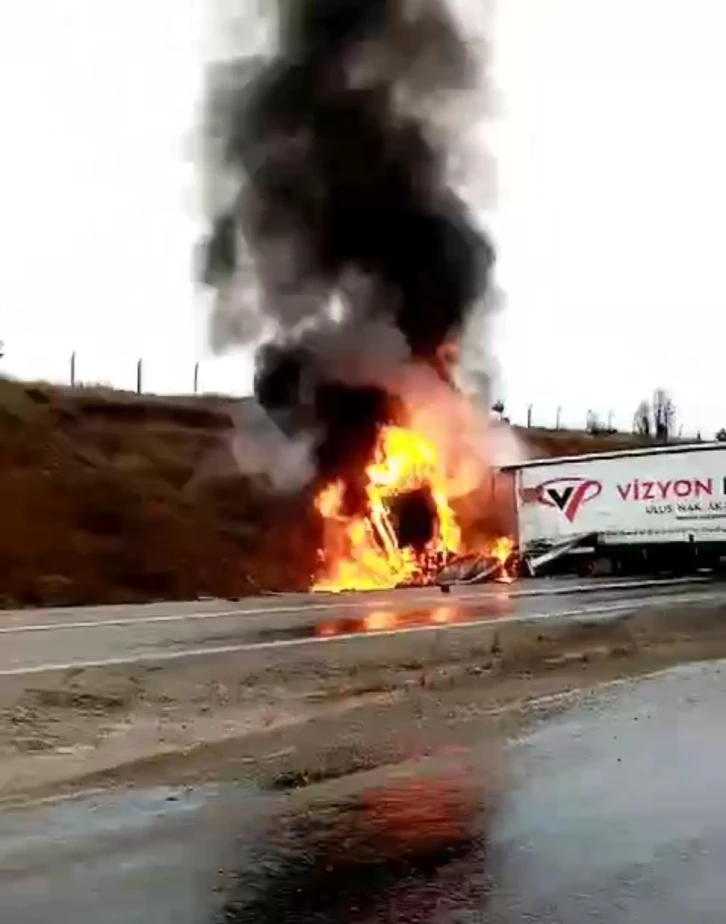 Trafik kazası: 1 ölü