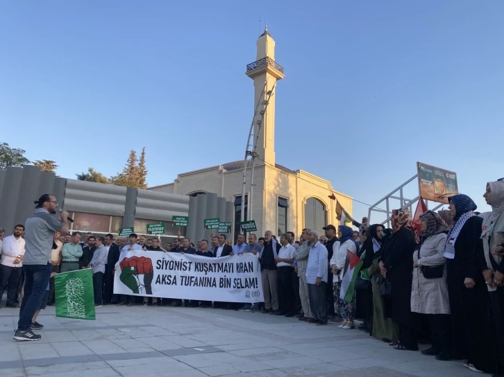 Kahramanmaraş’tan Filistin’e dua İsrail’e tepki
