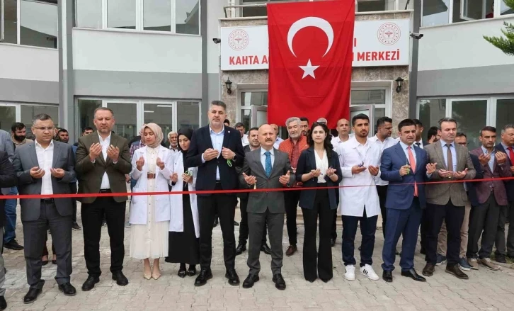 Kahta Ağız ve Diş Sağlığı Merkezi hizmete açıldı
