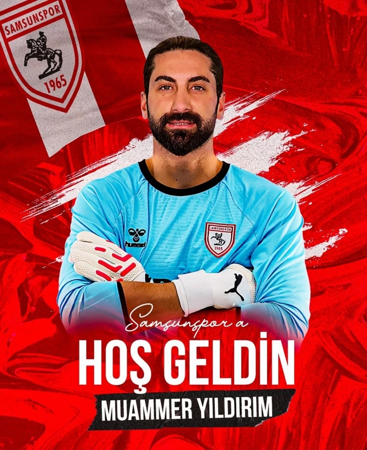 Kaleci Muammer Yıldırım, Samsunspor’da
