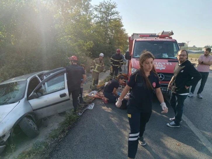 Bursa'da trafik kazası: 1 ölü, 3 yaralı