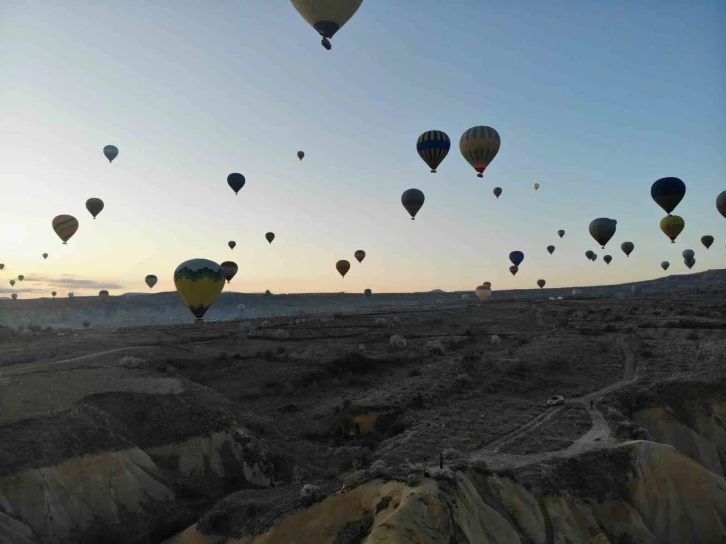 Kapadokya’da bayram tatilinde doluluk oranı yüzde 70’i geçti
