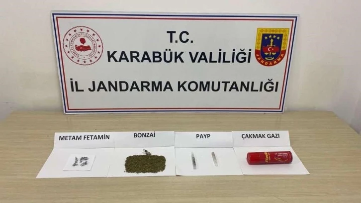 Karabük’te uyuşturucu operasyonu
