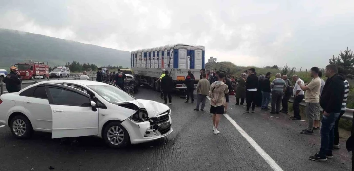 Karabük’te zincirleme trafik kazası: 10 yaralı
