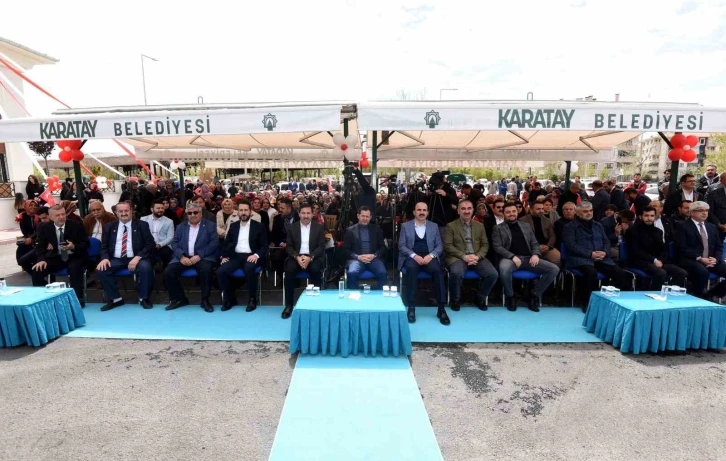 Karatay Belediyesi’nden ilçeye 35 milyon TL’lik yatırım
