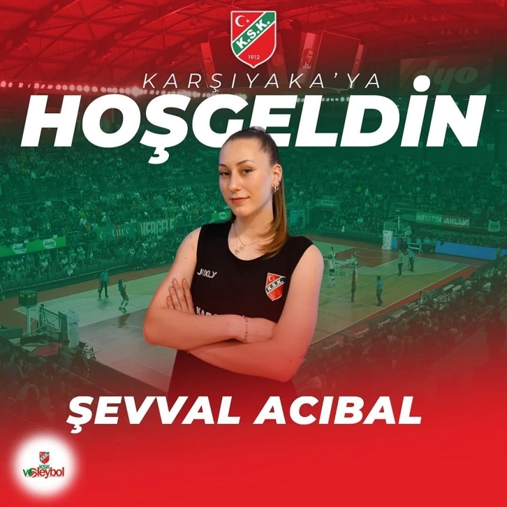 Karşıyaka Voleybol, Şevval Acıbal’ı kadrosuna kattı
