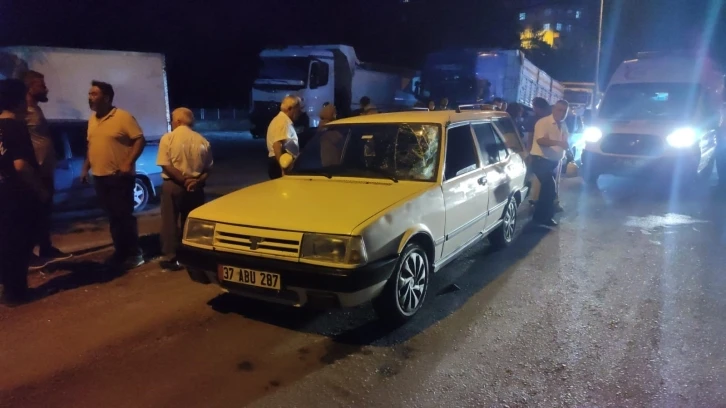 Kastamonu’da otomobilin çarptığı yaya yaralandı
