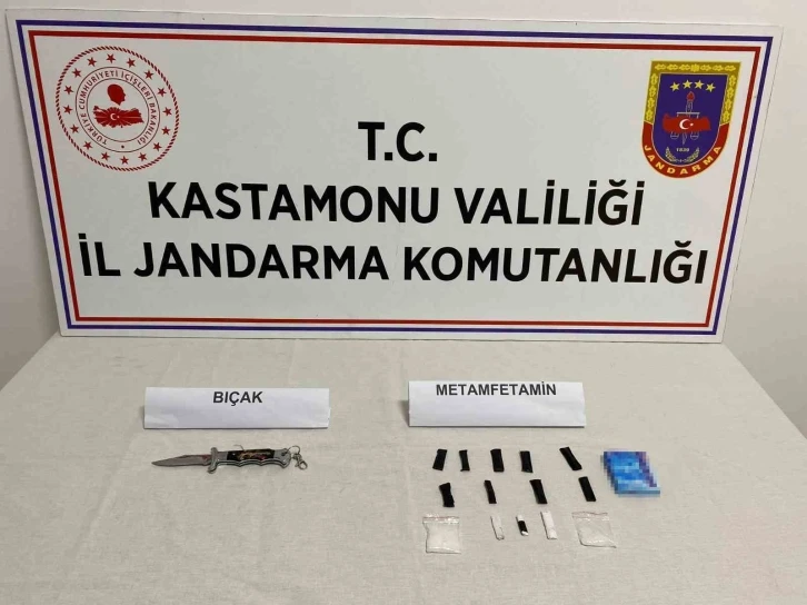 Kastamonu’da üzerinde uyuşturucuyla yakalanan şahıs gözaltına alındı
