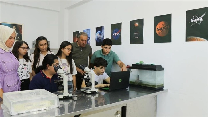 Kayserili liseliler NASA'nın Uluslararası Uzay Uygulamaları Yarışması'na hazırlanıyor