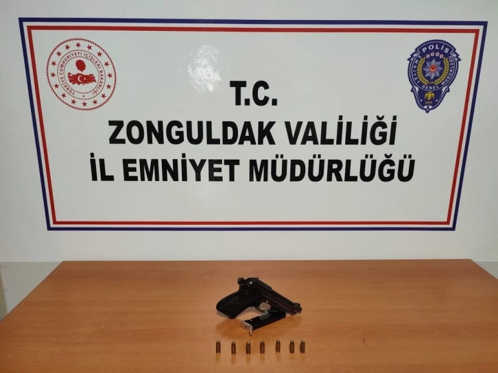  Ereğli’de uyuşturucu ve silah yakalandı, 5 gözaltı!