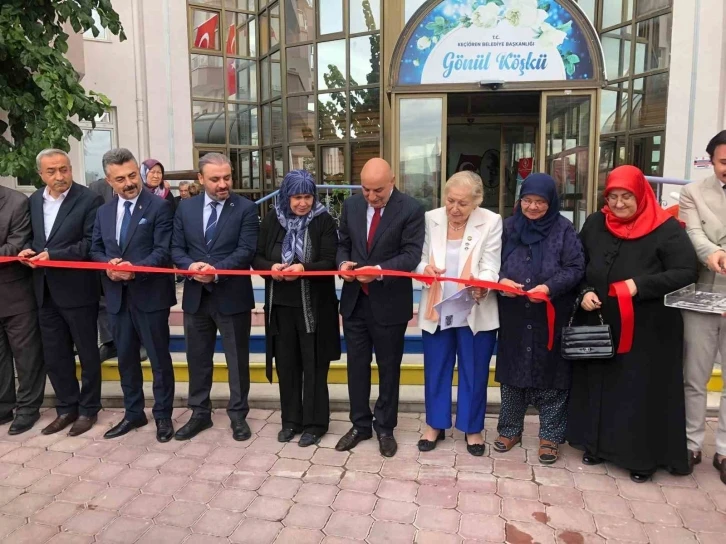 Keçiören’de Gönül Köşkü Huzurevi açıldı
