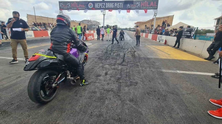 Kepez’de Motodrag heyecanı
