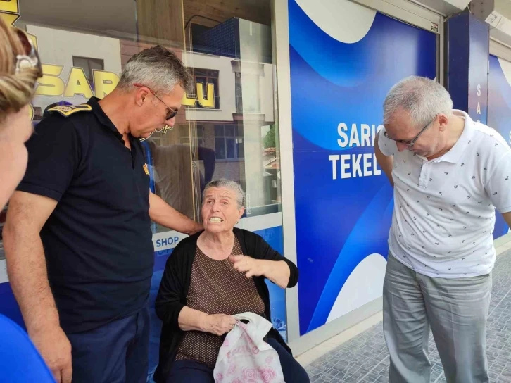 Keşan’da hayatından endişe edilen yaşlı kadın çarşıdan gelince yakınları rahat nefes aldı
