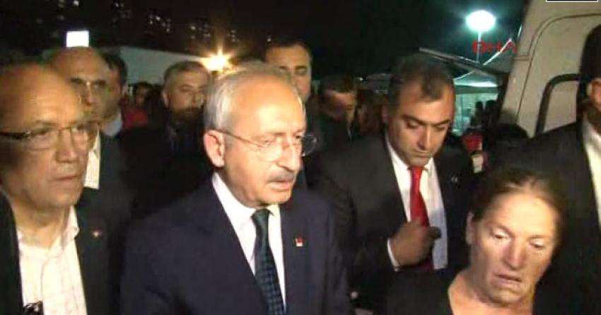 Kılıçdaroğlu Ankara Adli Tıp'ta