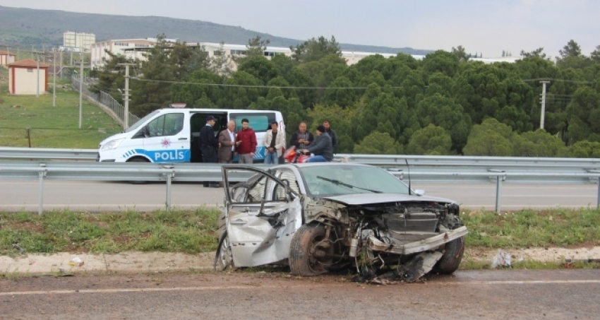 Kilis’te trafik kazası: 1 ölü, 4 yaralı