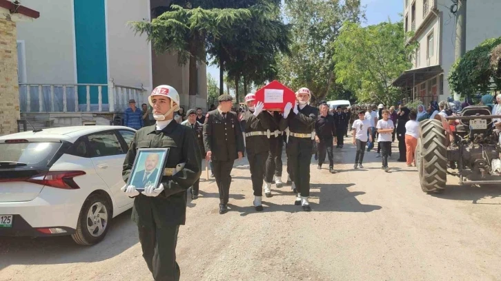 Bursa'da Kıbrıs Gazisi Mustafa Uçak son yolculuğuna uğurlandı