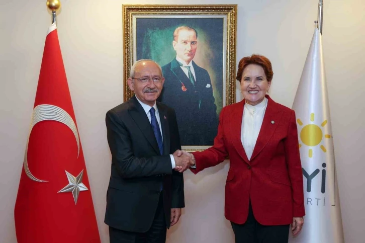 Kılıçdaroğlu’ndan Akşener’e sürpriz ziyaret
