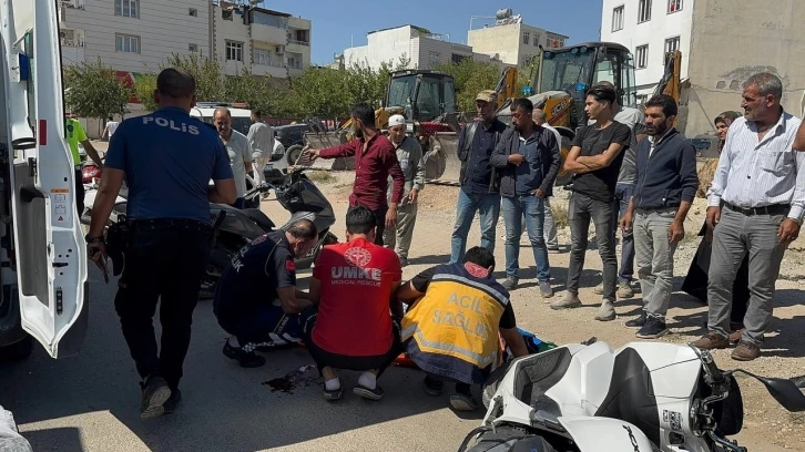 Kilis’te 2 motosiklet çarpıştı: 2 yaralı
