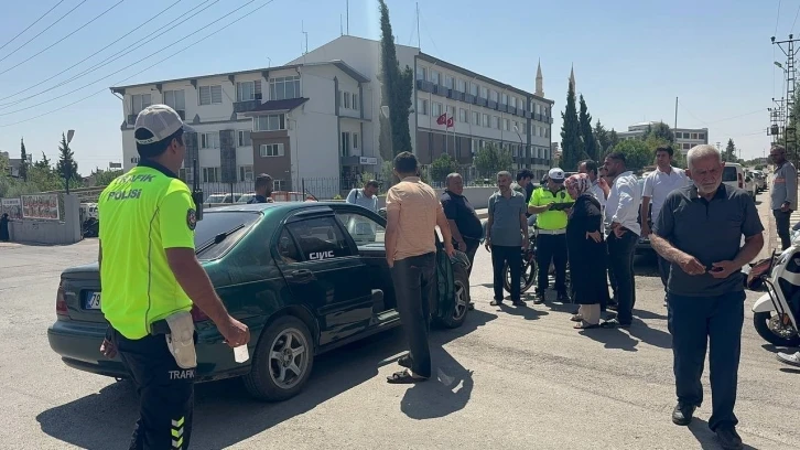 Kilis’te motosiklet ile otomobil çarpıştı: 2 yaralı
