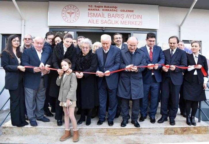 Manisa Kırkağaç’da aile sağlık merkezi açıldı