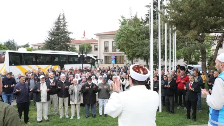 Kırklareli’nde Hac yolcuları uğurlandı
