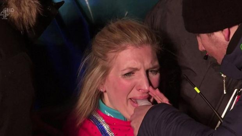 Rebecca Adlington'un acı dolu anları!