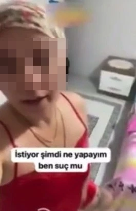 Müstehcen yayın yapan kadın gözaltına alındı