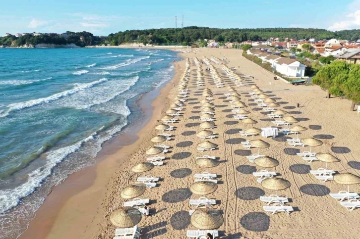 Kocaeli’nin mavi bayraklı plajları tatilcileri bekliyor
