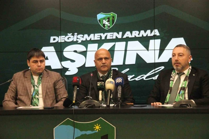 Kocaelispor Başkanı Durul: "Göztepe maçı, bizim için bir dönüm noktası olacaktır"
