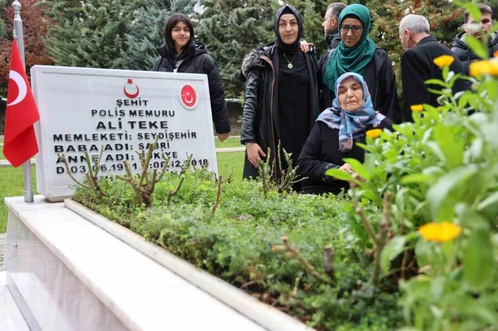 Konya’da şehit polis Ali Teke anısına lokma dağıtıldı
