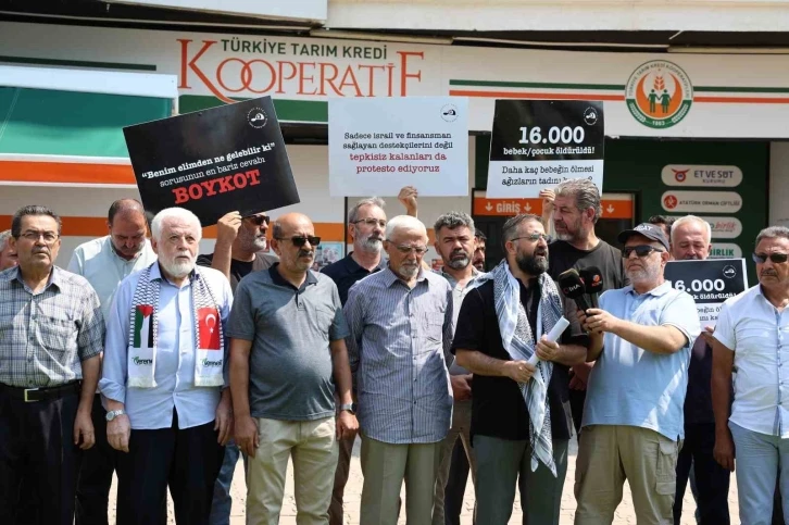 Konya’da STK’lardan Tarım Kredi Kooperatif Markete boykota uymama tepkisi
