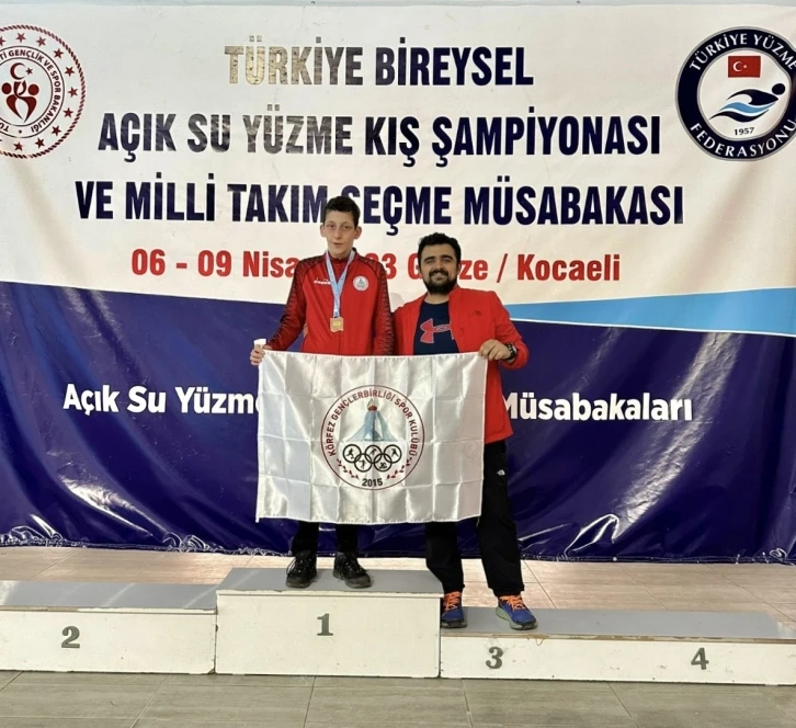 Körfezli yüzücüler milli takım kamp kadrosuna seçildi
