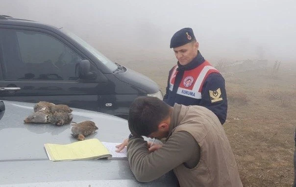 Koruma altındaki keklikleri vurdular, cezadan kaçamadılar
