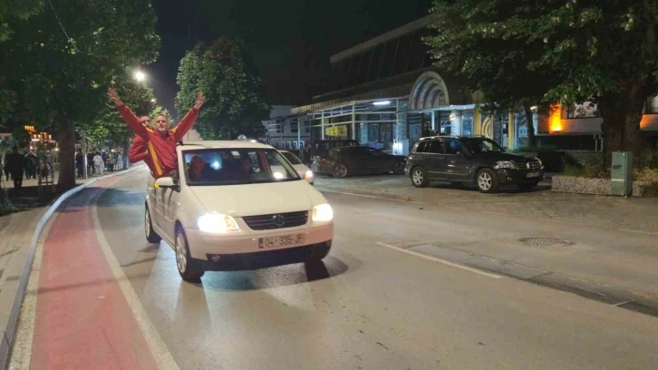 Kosova’da Galatasaray sevinci
