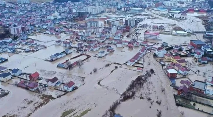 Kosova sular altında 
