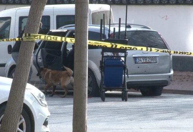 Kovalamacada ateş açılarak durdurulan araç polisi alarma geçirdi
