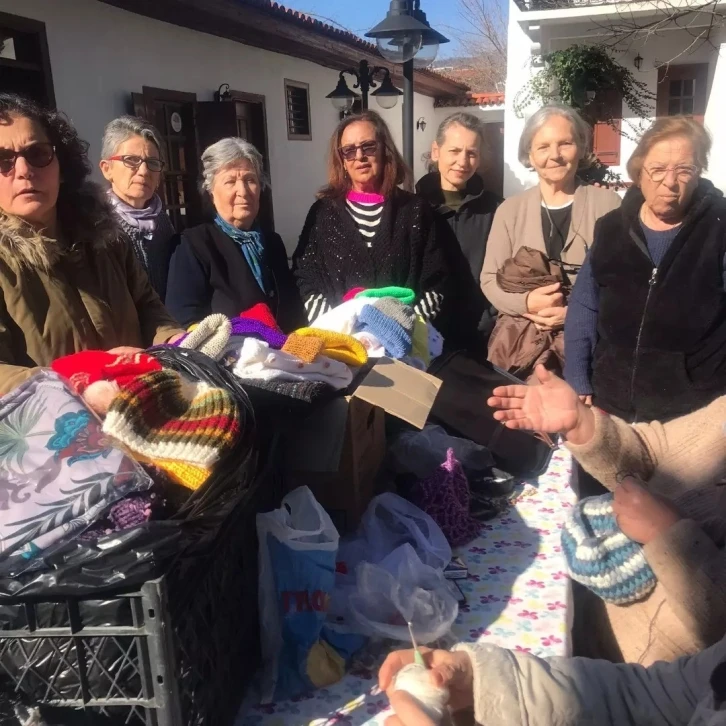 Köyceğizli elsanatları kursiyerlerinden depremzedelere ısıtan destek
