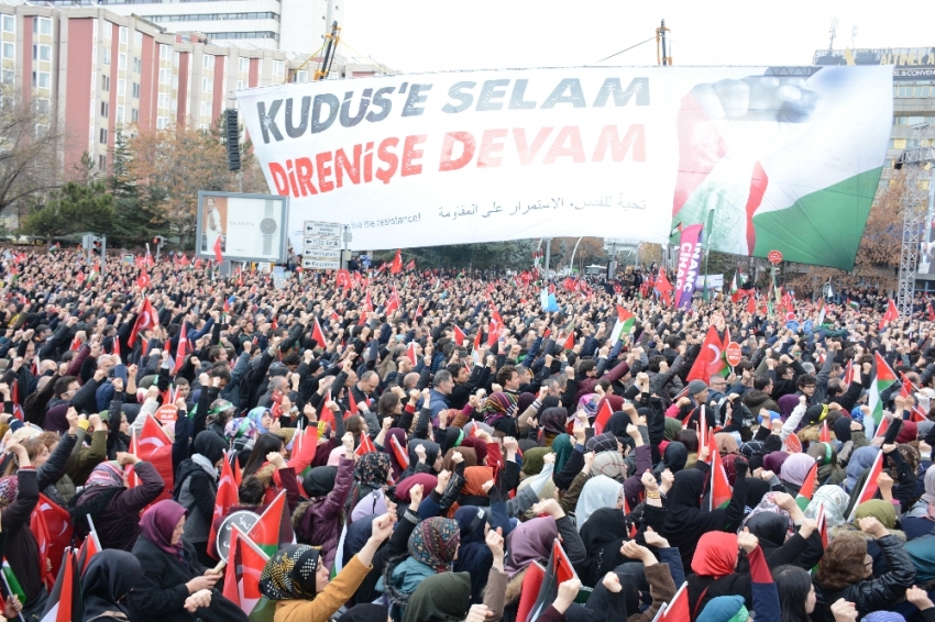 Ankara’dan dünyaya “Özgür Kudüs” mesajı