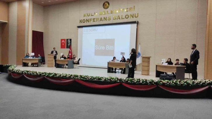 Kulu’da "Haydi Bil Bakalım" yarışmasının finali yapıldı
