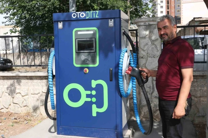 Kurtalan’a elektrikli araç şarj istasyonu kuruldu
