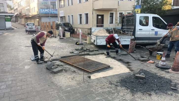 Kuşadası Belediyesi’nden sağanak mesaisi
