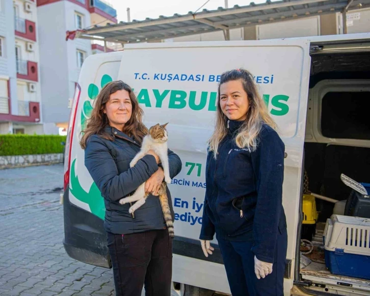 Kuşadası Belediyesi’nin Haybulans’ı 78 bin hayvana müdahale etti
