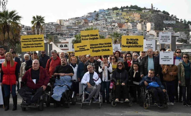 Kuşadası’nda Dünya Engelliler Günü kutlandı
