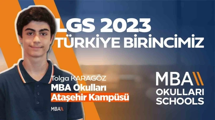 LGS 2023 birincileri MBA Okullarından
